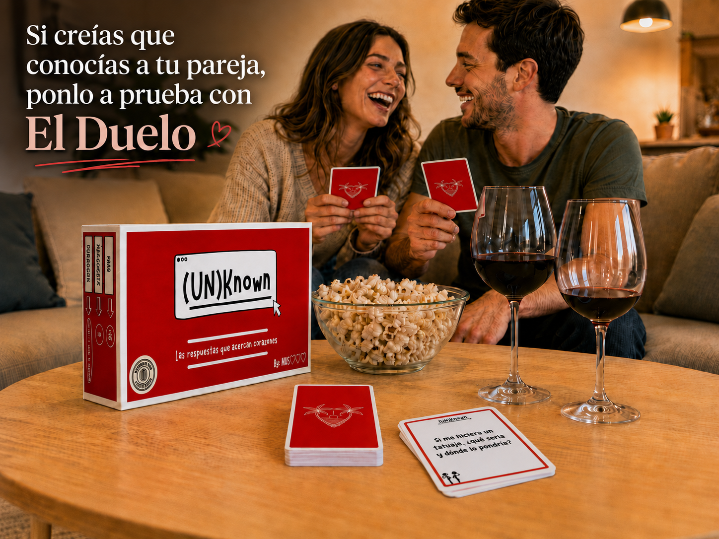(UN)Known - Juego de cartas para parejas