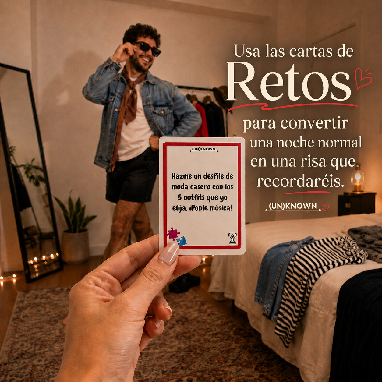 (UN)Known - Juego de cartas para parejas